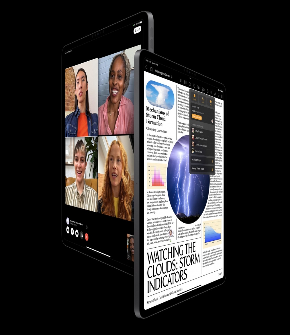 新一代iPad. Pro支援Wi-Fi 6E，上網速度比上一代快2倍！