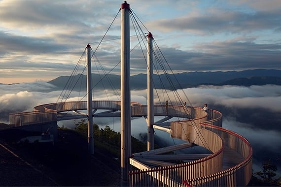 「Cloud Walk」係離雲海最近嘅觀景台！