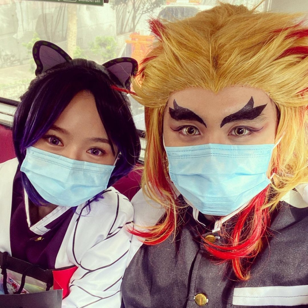 睇佢哋嘅IG發現男友Mike都曾經同羅毓儀一齊cosplay