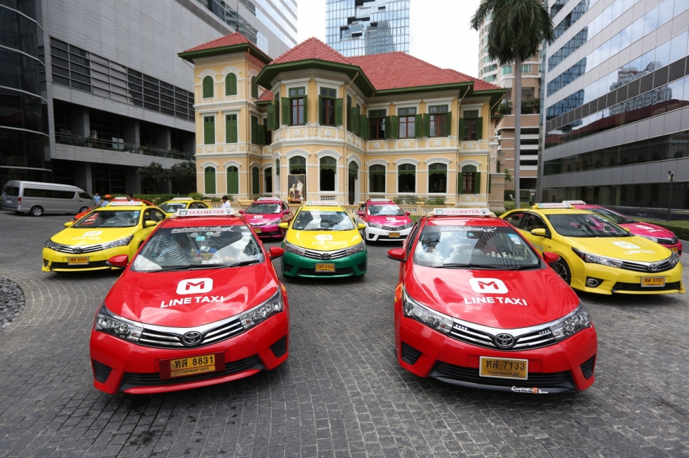 LINE Taxi可以使用現金支付,但可惜沒有專車選擇,只能叫的士~