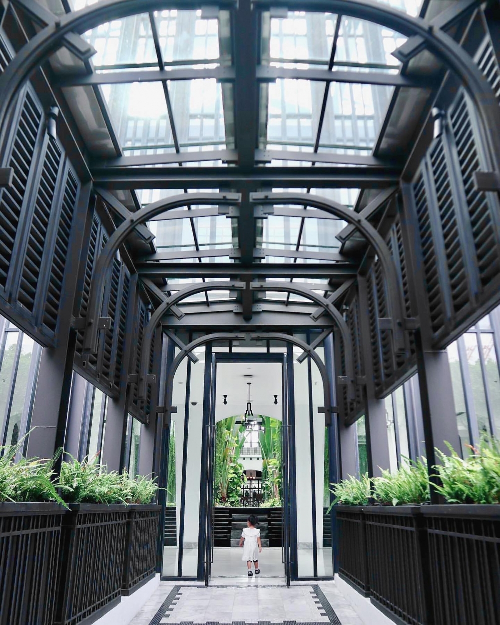 呢個走廊位置係唔少住客都會打卡嘅熱點！