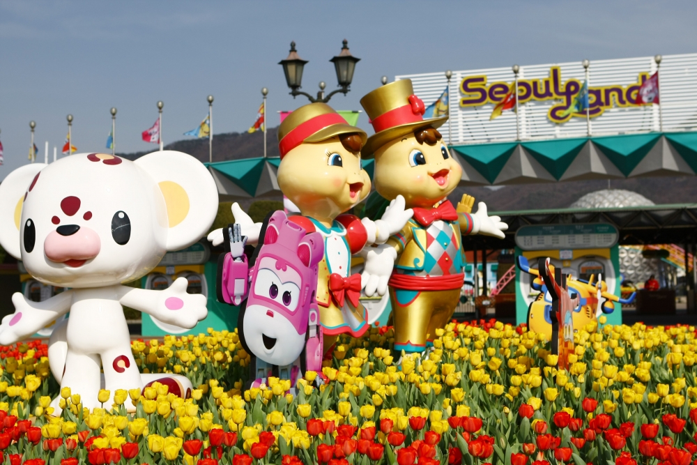 遊覽首爾樂園可享折扣優惠。