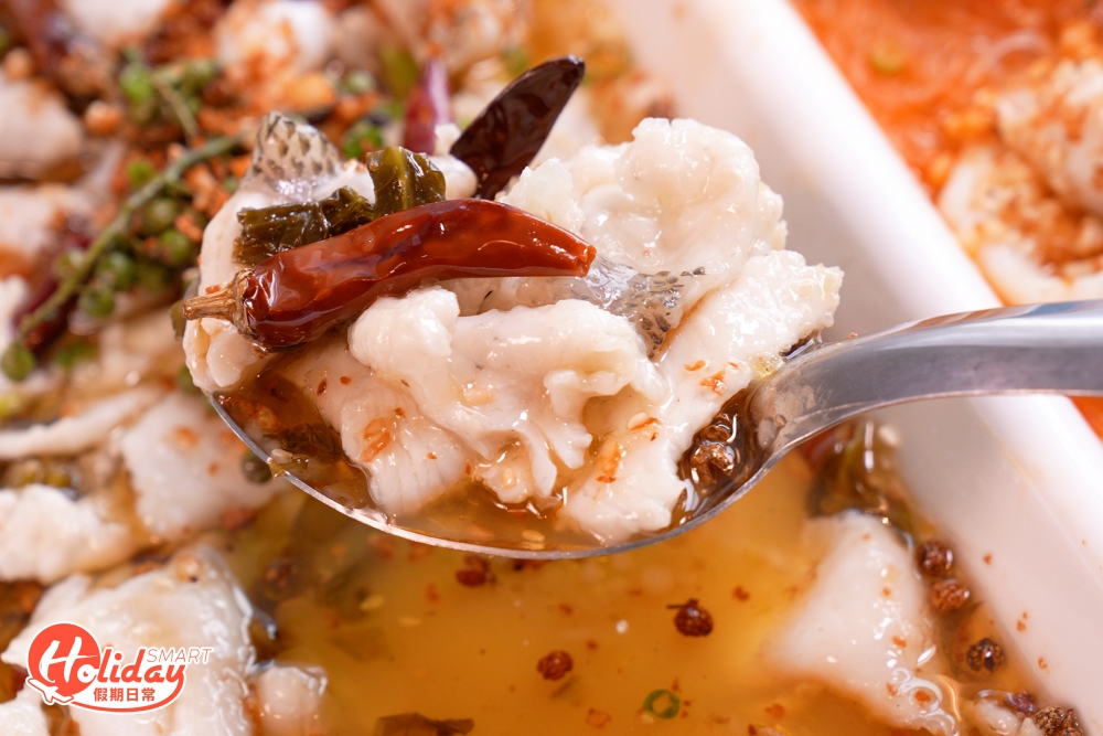 激量魚肉加上酸爽開胃的湯底，入口鮮香濃郁，味道正宗又會愈食愈開胃，難怪吸引不少酸菜魚愛好者！