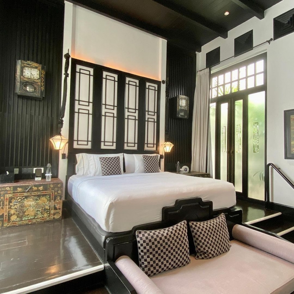 酒店房間都設計時尚，隨處都可以欣賞到綠色嘅植物～