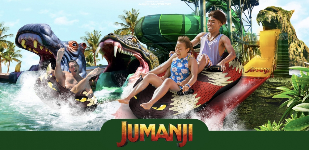 8大電影遊樂區:《逃出魔幻紀》(Jumanji)