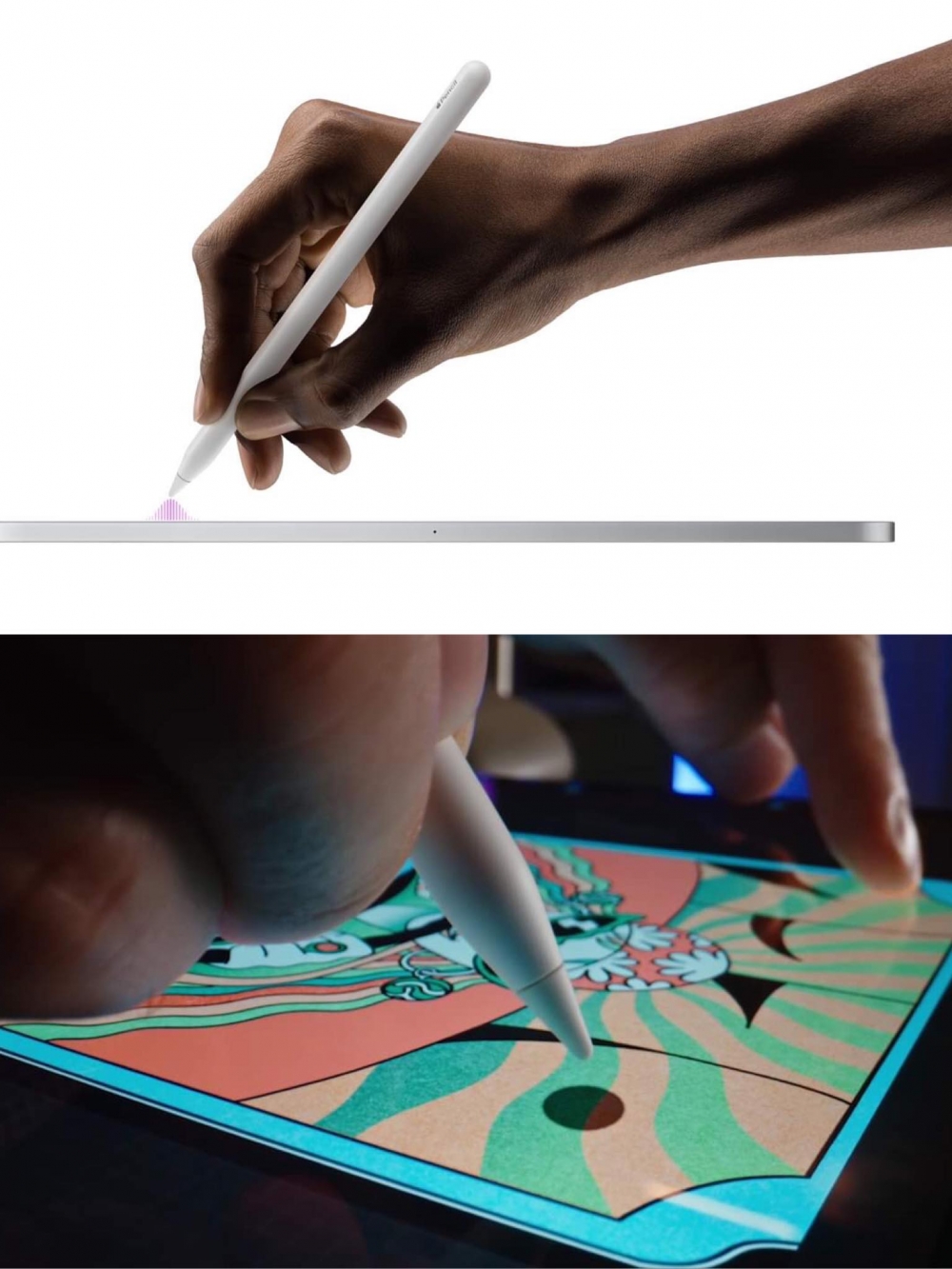 新款iPad Pro可支援第2代Apple Pencil，並加入全新的「懸浮感應」功能！
