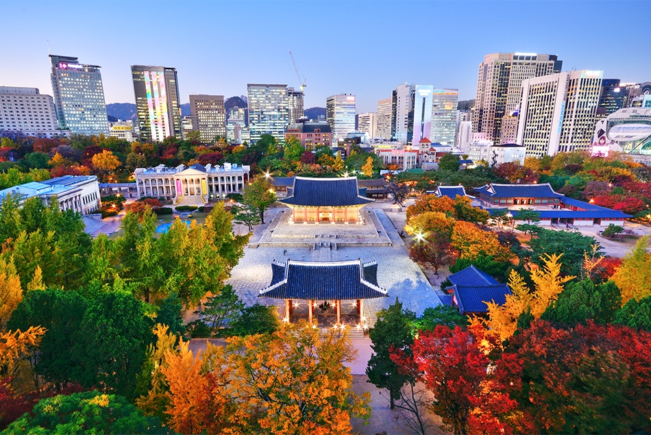 韓國賞楓好去處：德壽宮