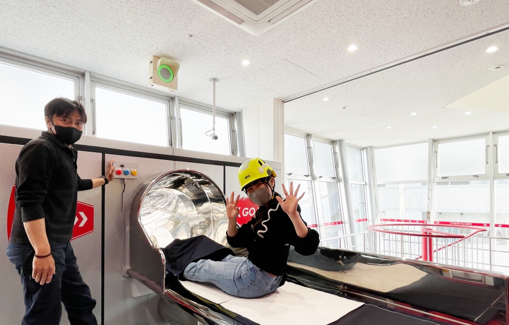 高速滑梯超刺激！