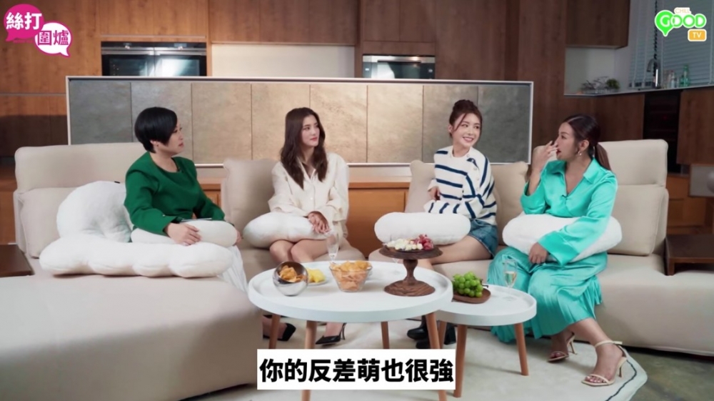 兩位主持同陳欣妍就指吳千語反差萌好強