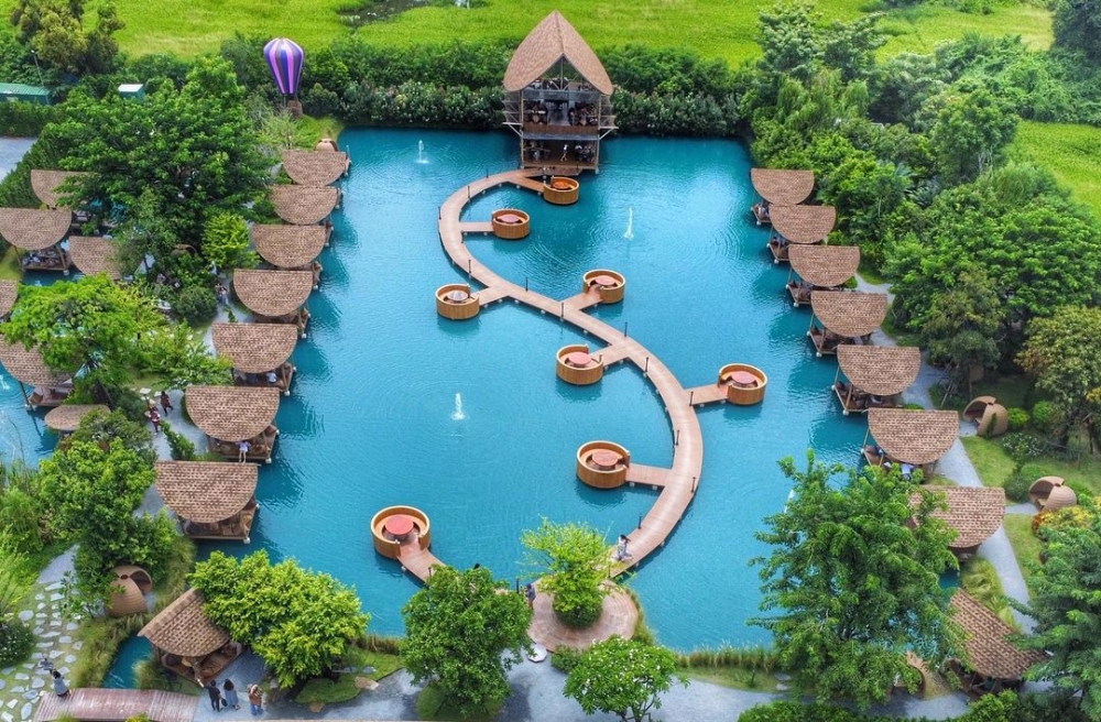 Bubble in the forest