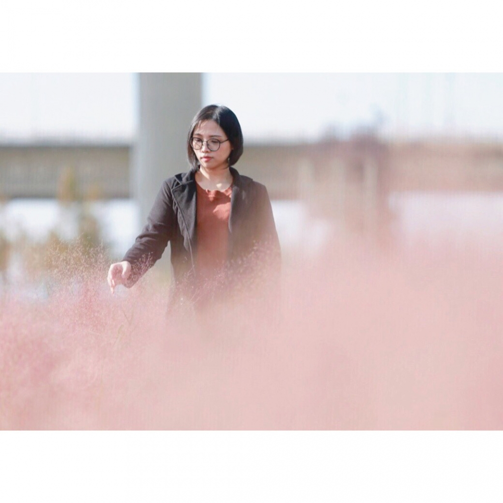 大渚生態公園的粉黛亂子草範圍相當大，唔駛擔心有其他人排隊影相，可以慢慢盡情打卡啦！