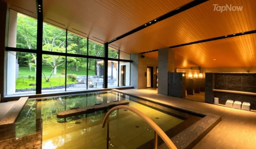 可以免費使用酒店嘅溫泉設施