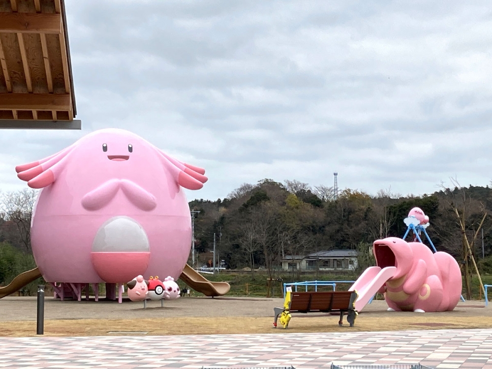日本首座Pokémon「吉利蛋公園」位於福島縣浪江町，超可愛療癒 ！