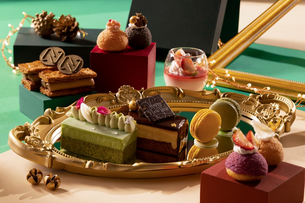 聖誕主題的甜點，打卡一流！