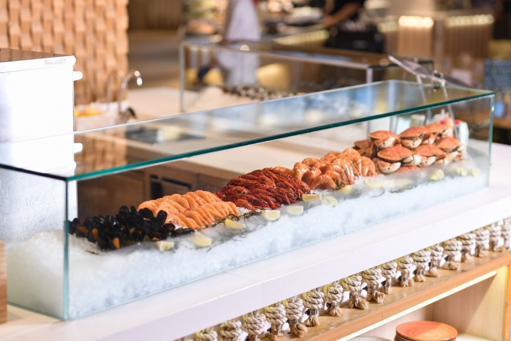 一系列豐盛冰鎮海鮮！