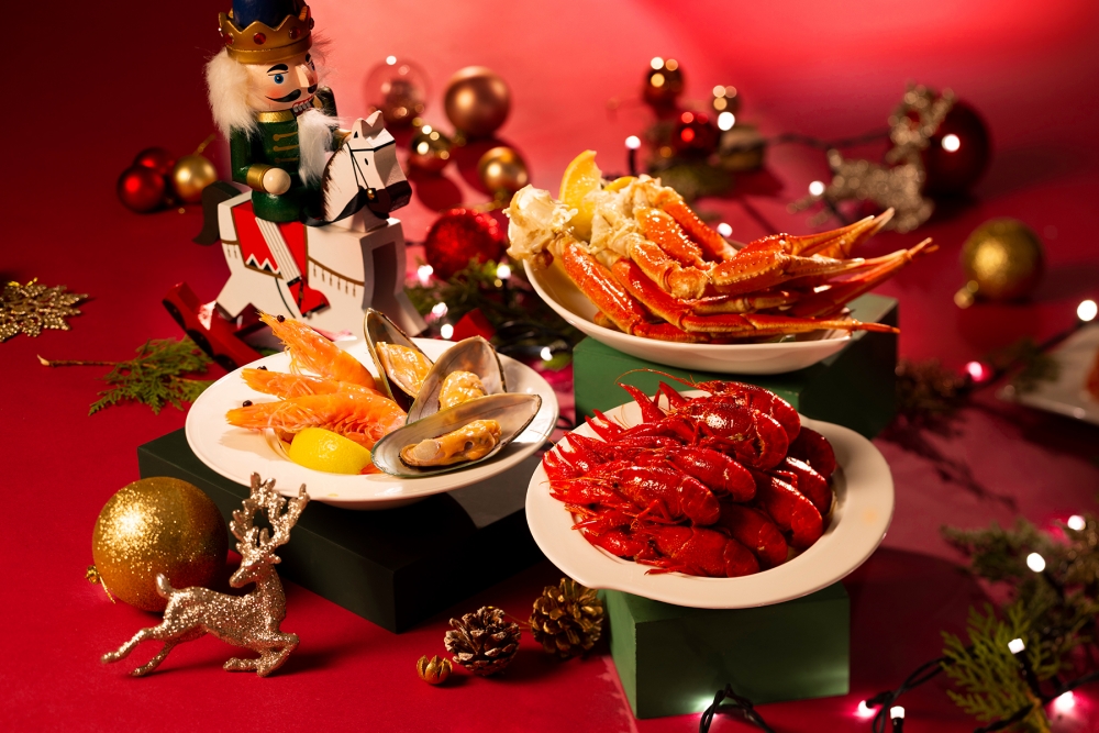 自助餐必食的多款海鮮！