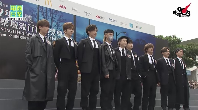 近日《叱咤樂壇流行榜頒獎典禮》舉辦記者會，男團MIRROR大部分成員都有出席