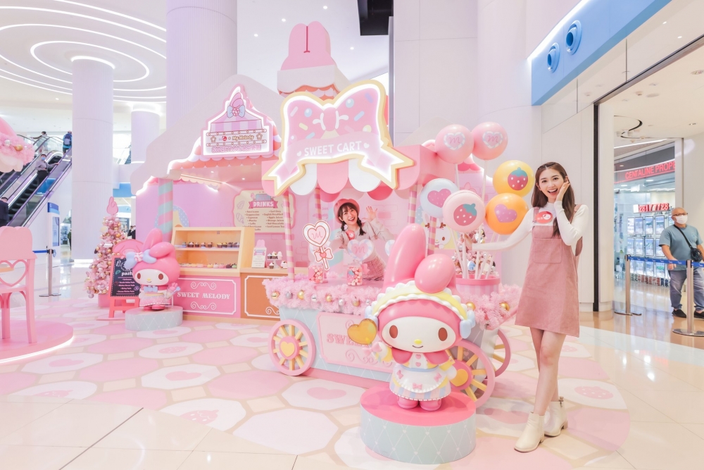 色彩繽紛的糖果車！