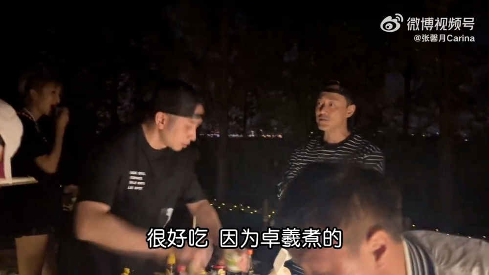 林峯卻大膽表示:「很好吃,因為卓羲煮的」