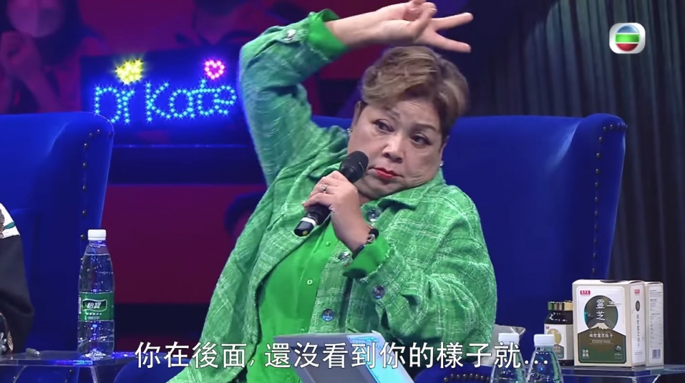 肥媽指未開口唱歌娜娜已背住評判大擺pose