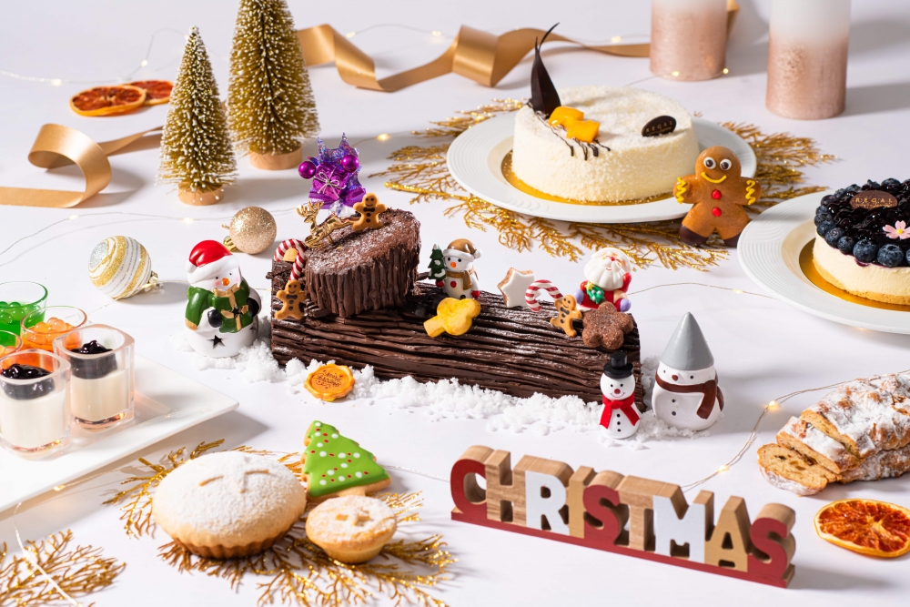 一系列賣相精緻的聖誕主題甜品～