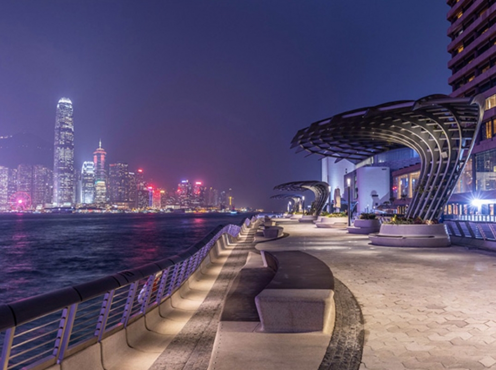 第9名:香港 尖沙咀海濱花園(亦叫尖沙咀海濱長廊)