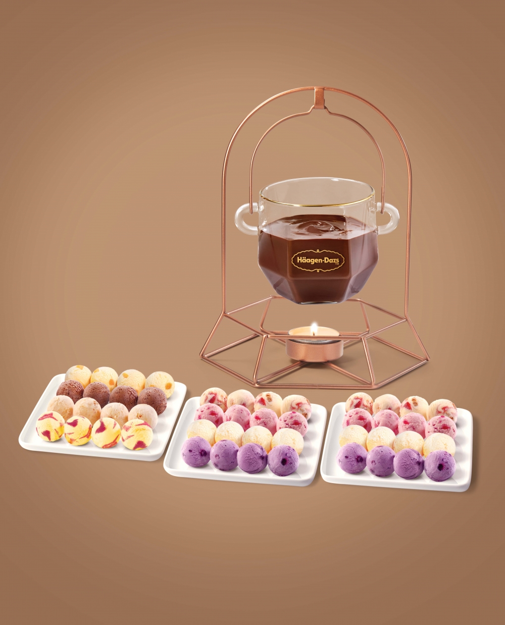 Häagen-Dazs™|尊貴雪糕火鍋套裝(換領劵1套)$578.6(原價:$609)