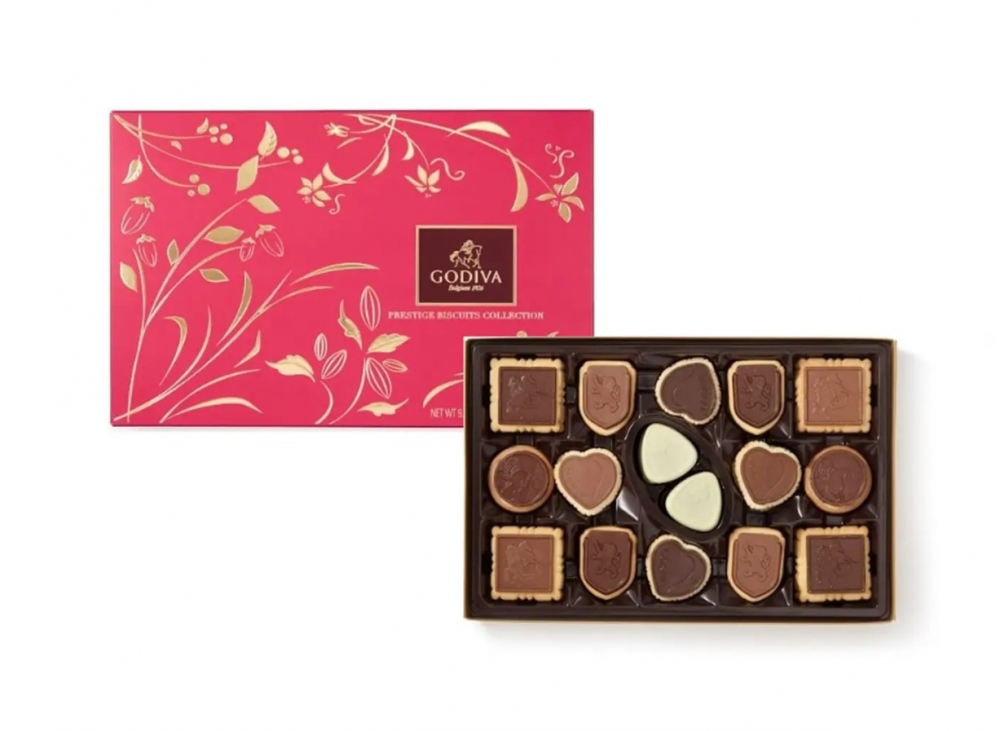 Godiva|特選巧克力餅乾32片裝(1盒)$390(原價:$459)