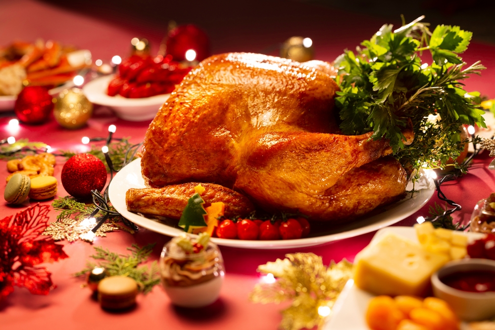 熱辣辣的烤火雞！