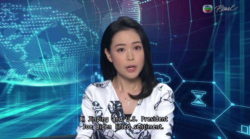 林婷婷曾經係明珠台晚間同財經新聞記者兼主播