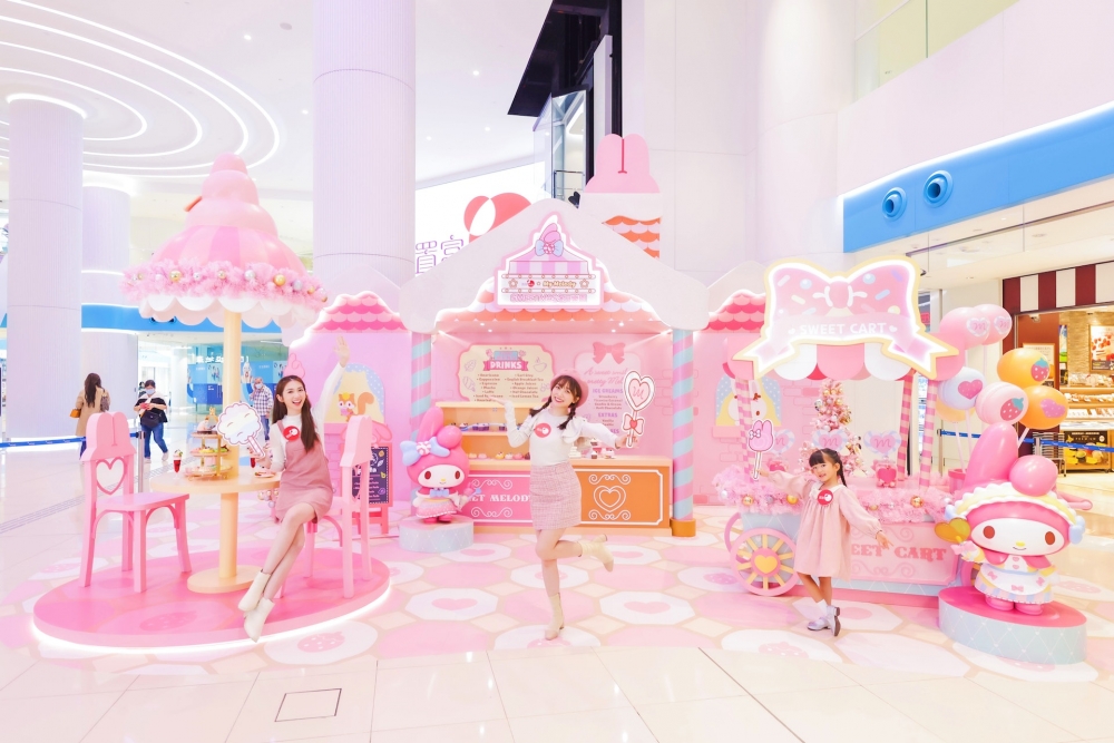 聖誕好去處2022推介：My Melody Sweetmas冬日樂園_+WOO嘉湖「馬卡龍糖果屋Café」