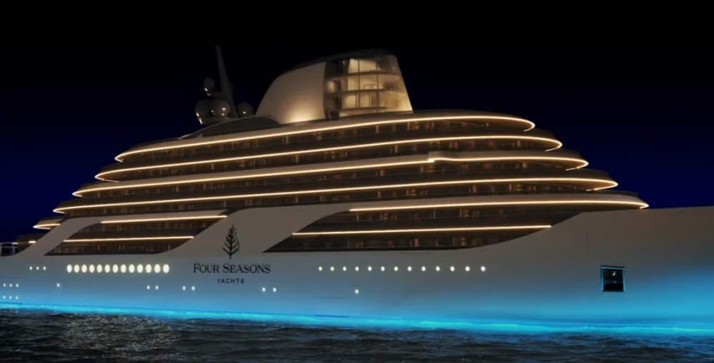 四季酒店集團宣佈即將推出首架豪華遊艇「Four Seasons Yachts」