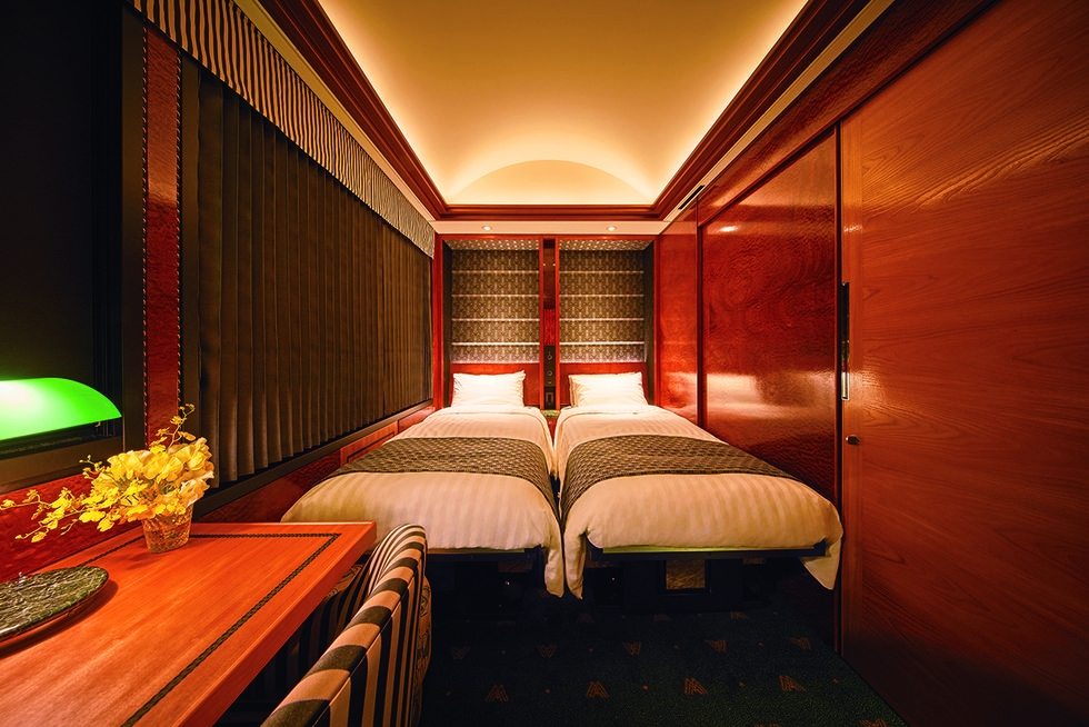 列車內有幾種房型供乘客選擇