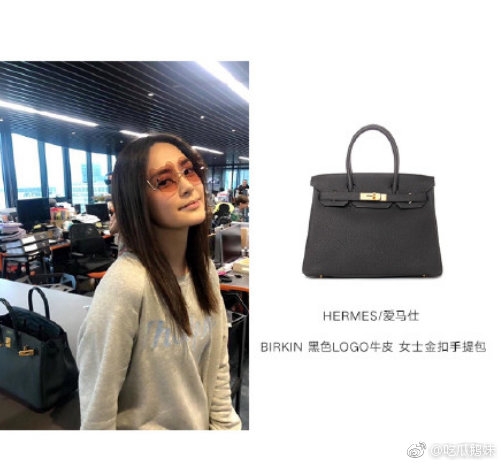 阿嬌擁有一個黑色Birkin 25,炒價達$20萬