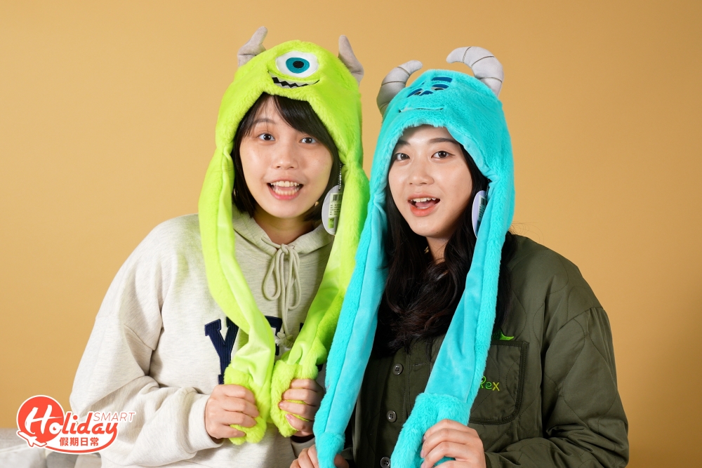 想今個冬天更暖笠笠，必入手Q爆的角色毛絨帽，有勞蘇、毛毛及大眼仔系列，同樣以角色經典造型為設計。