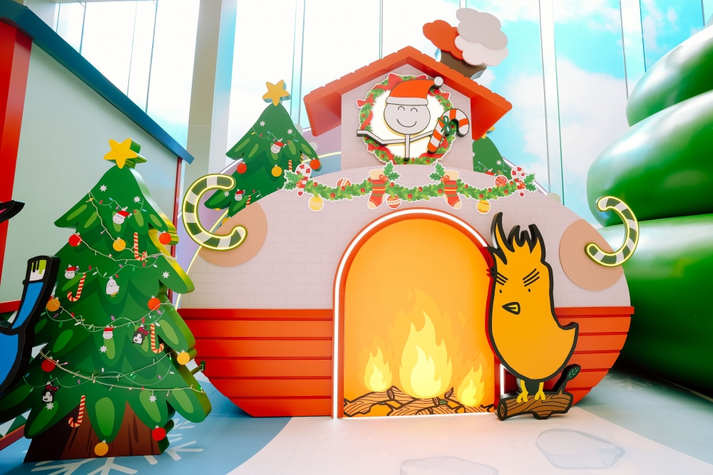 笑Billi、火柴人暖笠笠Big爐！