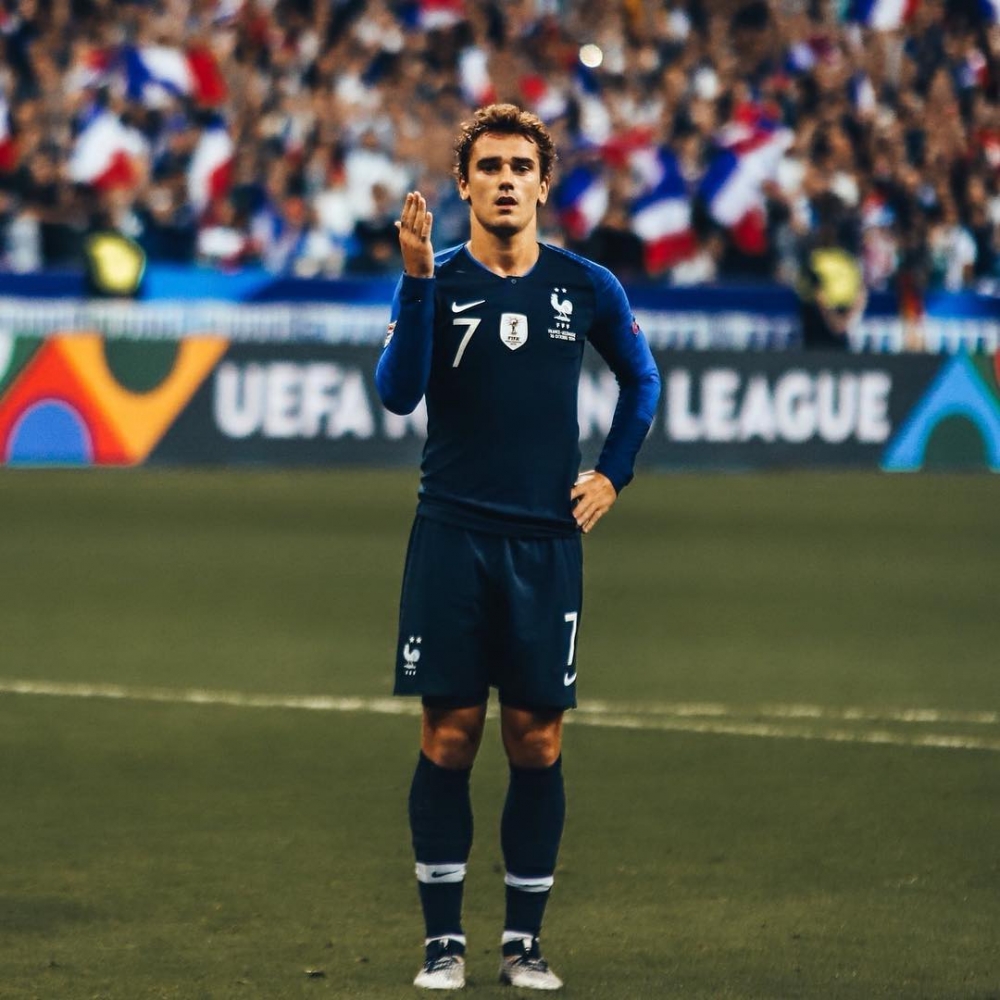 Antoine Griezmann曾為法國隊2018年世界盃奪冠的一大功臣之一!