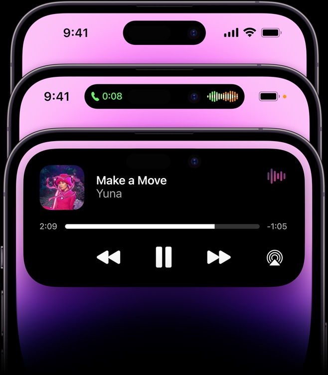 傳聞iPhone 15所有機型都會加入動態島~
