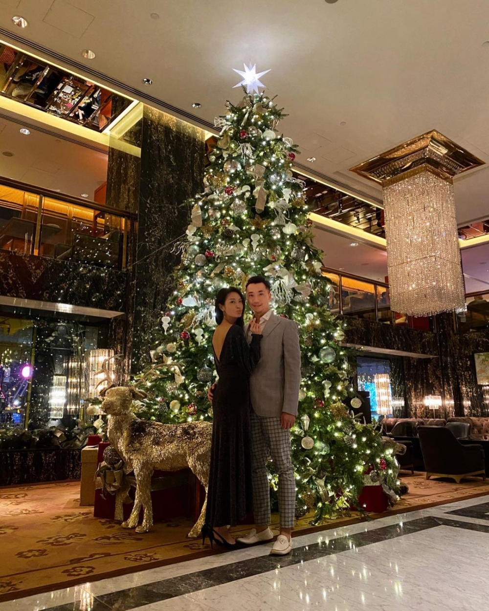 兩人相戀至今5年，平時陳庭欣亦不時post合照晒恩愛