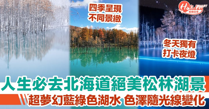 【北海道自由行2022】人生必去絕美湖景美瑛青池 超夢幻藍綠色湖水 色澤隨光線變化