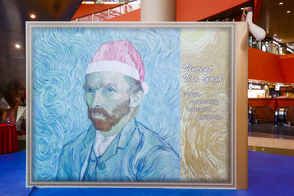 冬日梵高自畫像！