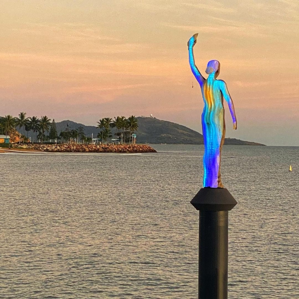 希望警告人類全球海洋暖化會令珊瑚礁白化的危機。