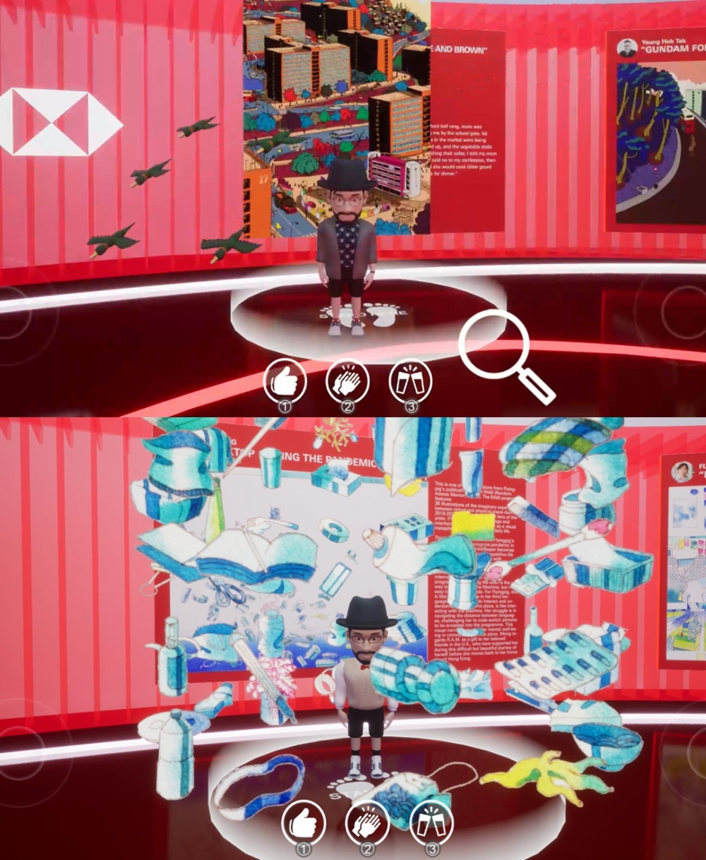 採用嶄新數碼技術，令2D平面畫作跳出畫框，充滿立體感！