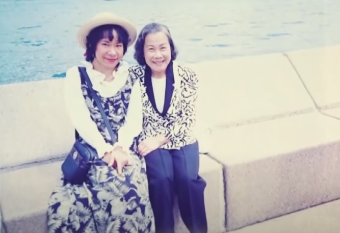 大女兒中風前曾跟她去過很多地方旅行