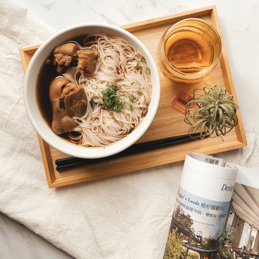 冬至食豬腳麵線有驅邪延壽之意～
