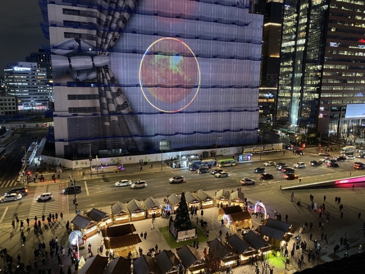 「首爾之光：光化」燈光表演會於指定時間在特定地點上演！