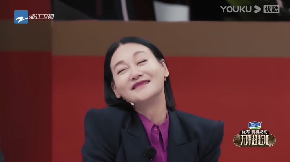 惠英紅模仿Fiona影相表情
