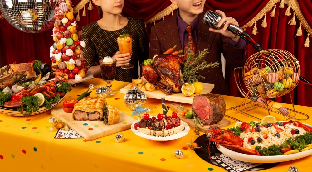 最近許多酒店都推出不同主題的聖誕buffet。