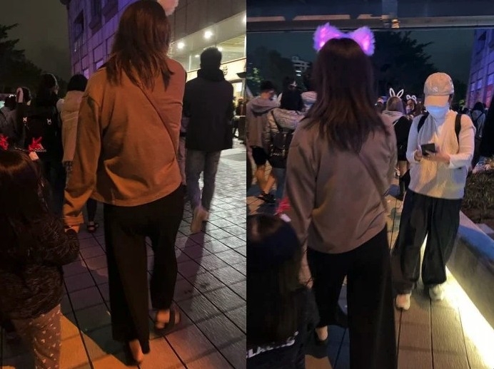 事主分享這對「母女」背面照。