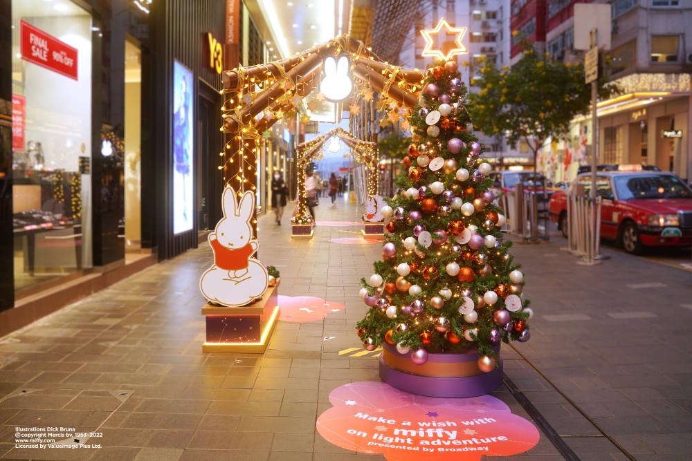 百德新街全長50米嘅聖誕走廊,參照北歐小鎮嘅木製拱門,充滿北歐冬日氣氛Feel~